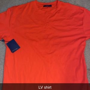 Red LV T shirt